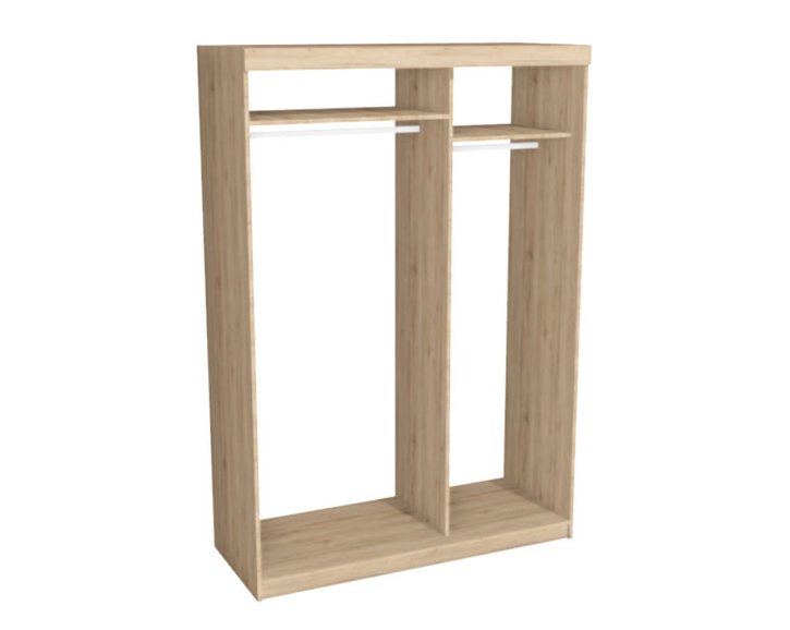 Šatní skříň s posuvnými dveřmi EVITA 15, šířka 150 cm