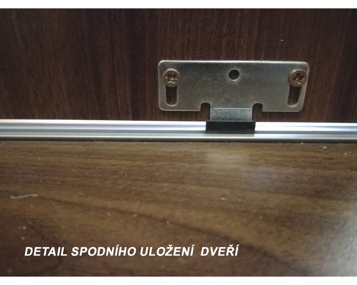 Kombinovaná skříň s posuvnými dveřmi EVITA 20-2, šířka 200 cm