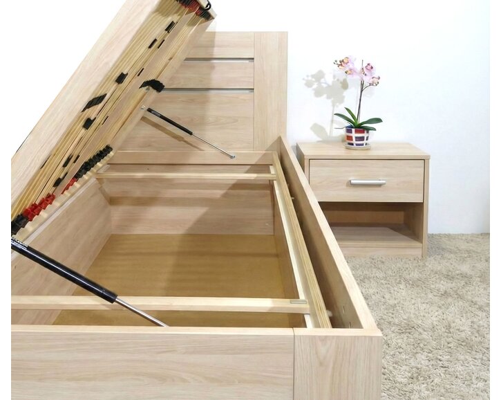 Postel s úložným prostorem CANARIA 80x200, 90x200