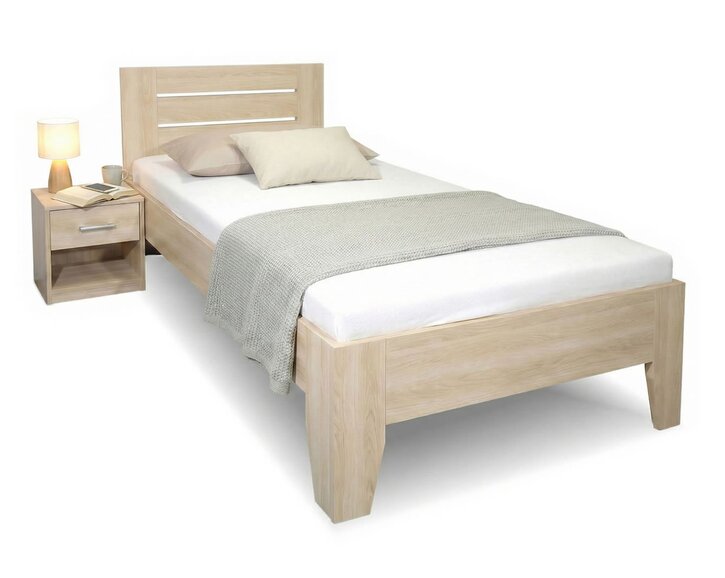 Postel jednolůžko Canaria140x200cm, lamino