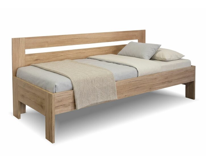 postel Erika s bočním čelem, 90x200cm