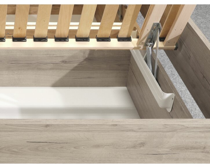 Postel jednolůžko s úložným prostorem OTO, boční výklop Postel jednolůžko s úložným prostorem OTO, boční výklop