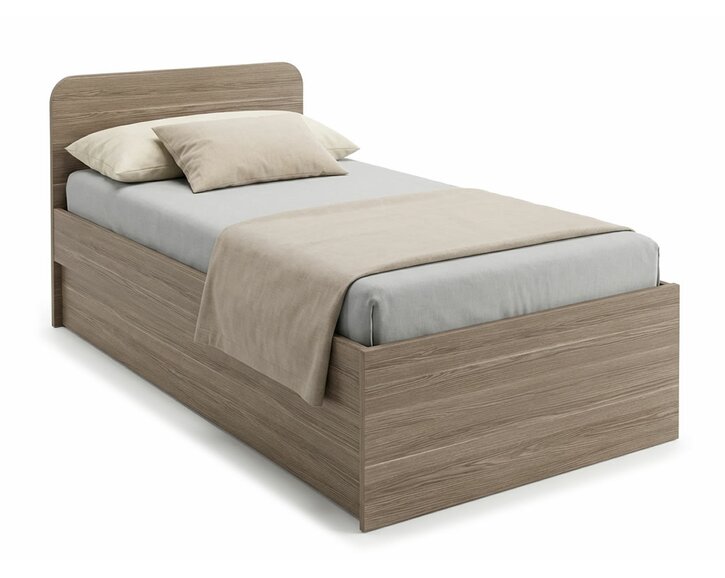 Postel jednolůžko s úložným prostorem OTO, boční výklop Postel jednolůžko s úložným prostorem OTO, boční výklop