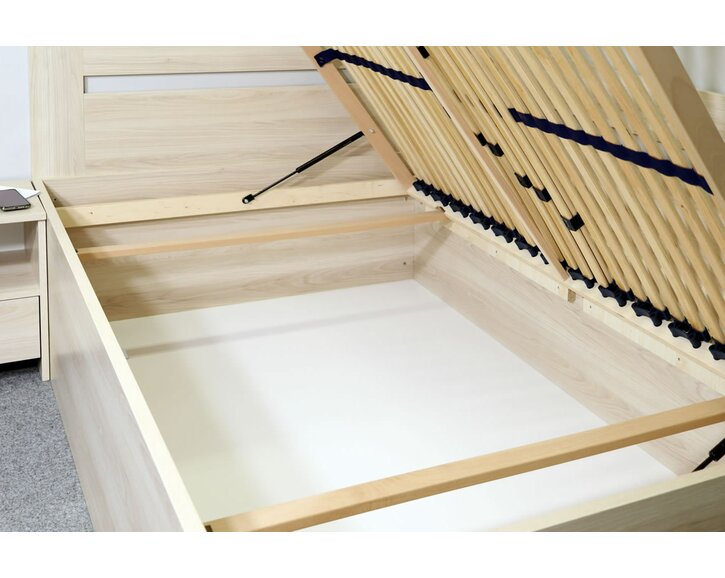 Úložný prostor - Rohová úložná postel Richardo