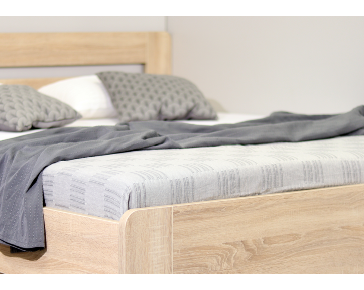 Postel Santoria - zaoblení hran