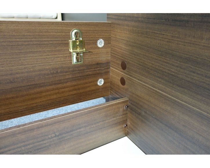 Manželská postel s úložným prostorem Salmia, boční výklop, 160x200, 180x200