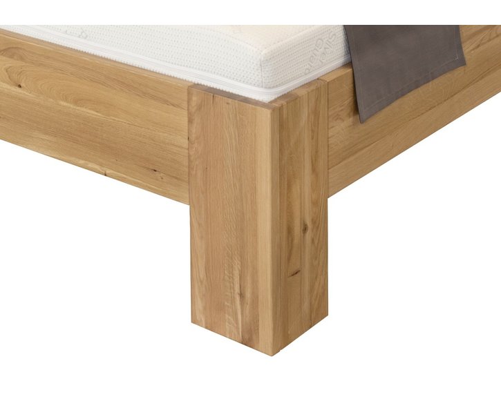 Manželská postel Grand, masiv dub, 180x200