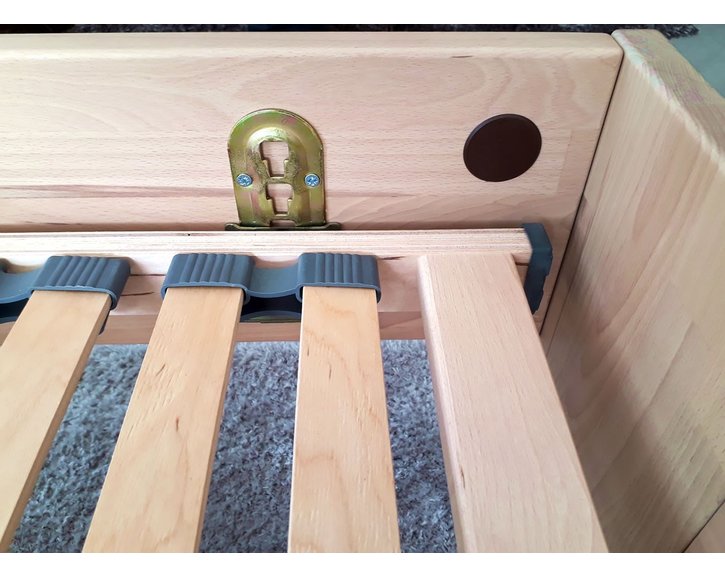 Manželská postel Veto, masiv buk, 180x200 Manželská postel Veto, masiv buk, 180x200