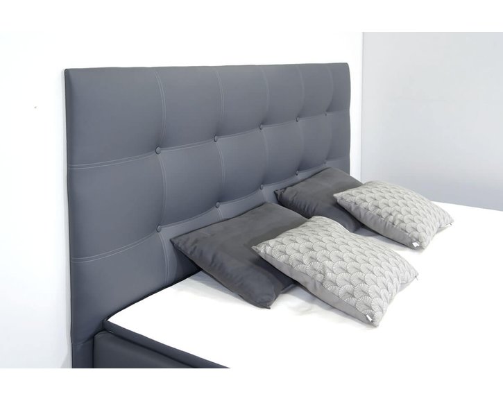 Americká postel boxspring s matrací a topperem MORANDI