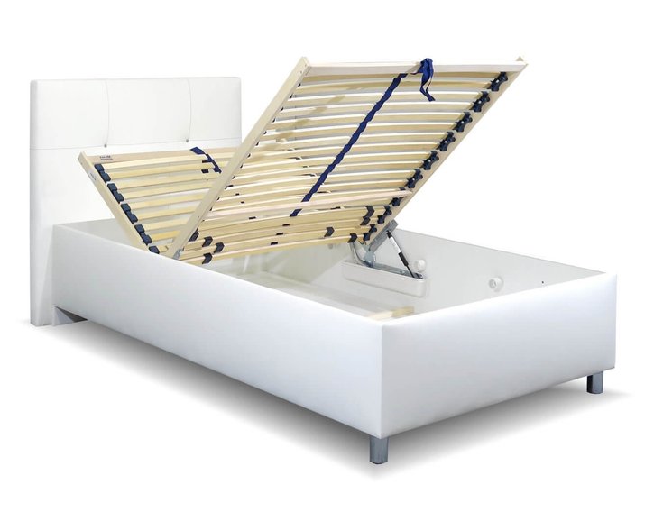 Čalouněná postel s úložným prostorem Crissy, 90x200 Čalouněná postel s úložným prostorem Crissy, 90x200