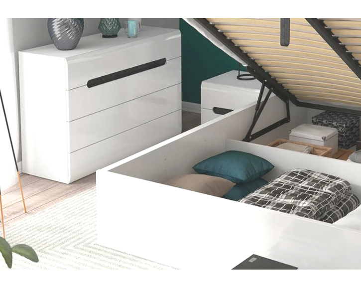 Detail - postel Tetris