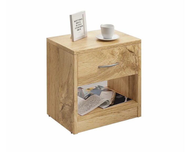 Noční stolek Marina, dub wotan