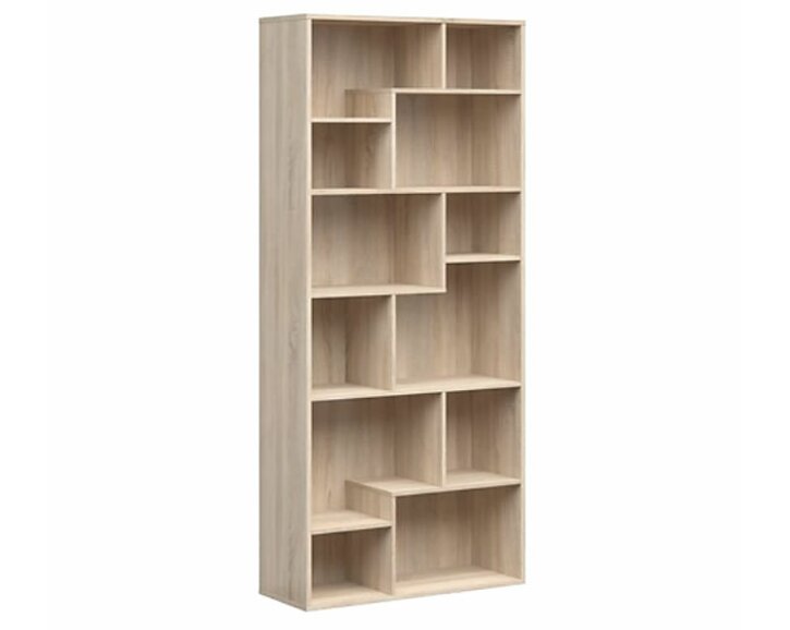 Vysoký regál Tetris 90, dub sonoma