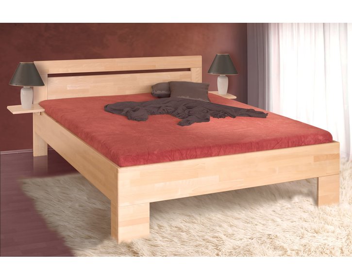 Závěsný noční stolek ERIN, masiv buk