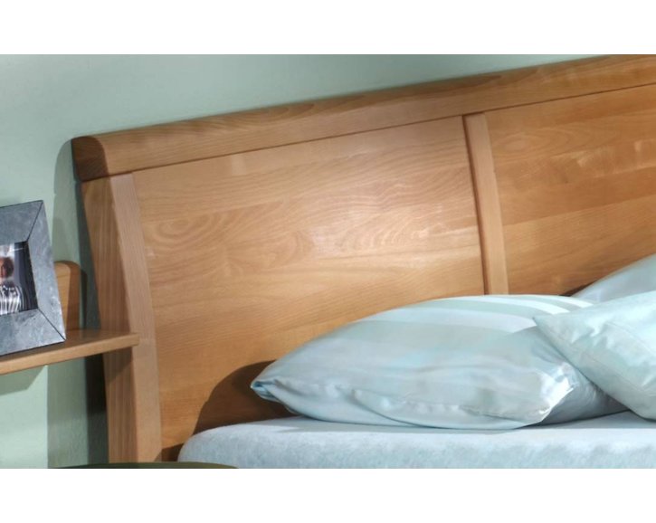 Zvýšená postel dvoulůžko z masivu CORDOBA 1, masiv buk