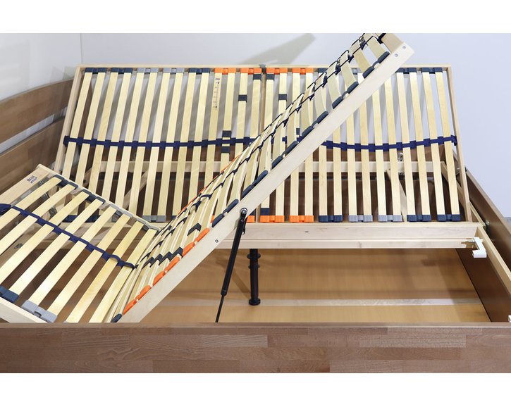 Výklopy - postel s úložným prostorem ANTONIO, masiv buk