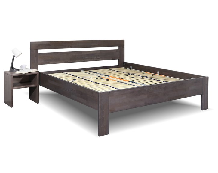 Konstrukce - postel dvoulůžko NICOLAS, masiv buk