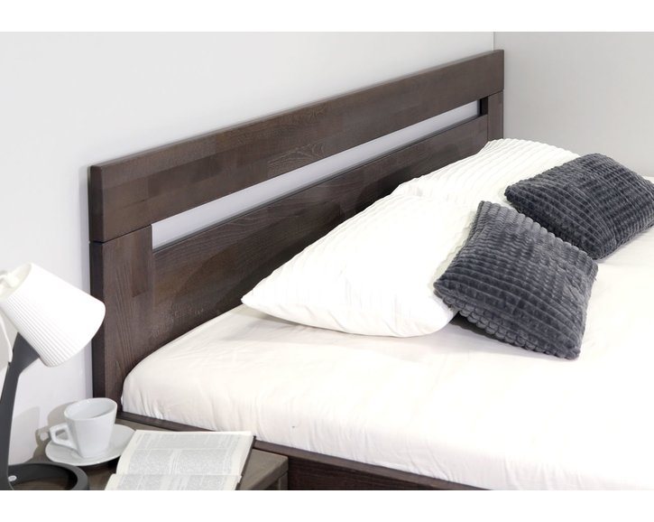 čelo - postel s úložným prostorem NICOLAS, masiv buk