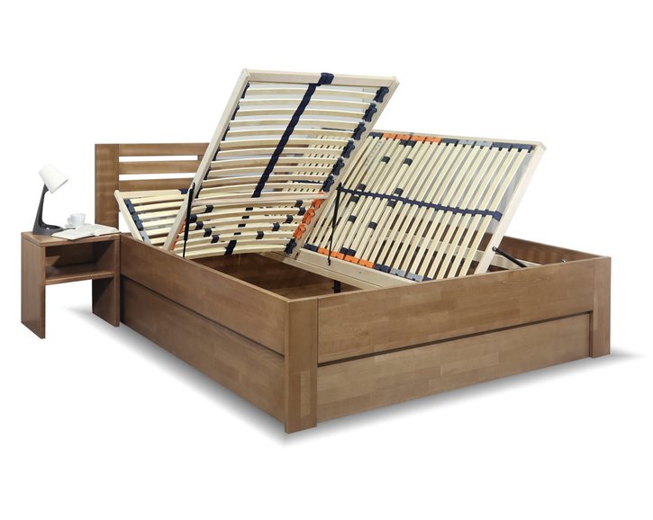 Rošty - postel s úložným prostorem MICHALIS