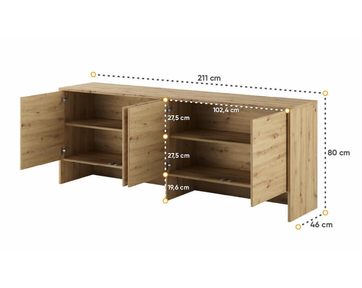 Nádstavec postele Monterasso