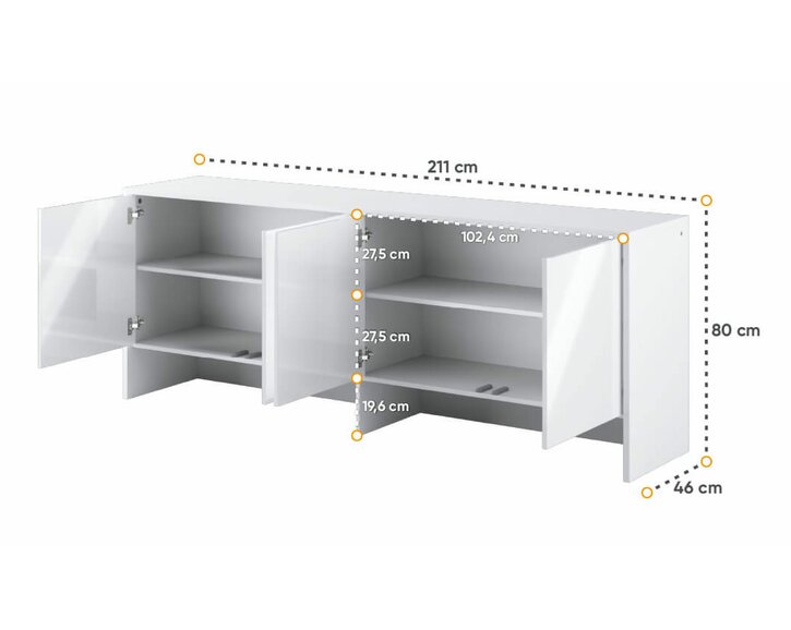 Nádstavec postele Monterasso Nádstavec postele Monterasso
