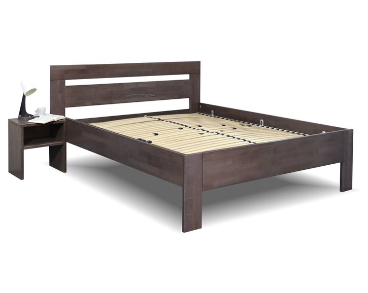 Konstrukce - postel jednolůžko NICOLAS, 140x200, masiv buk