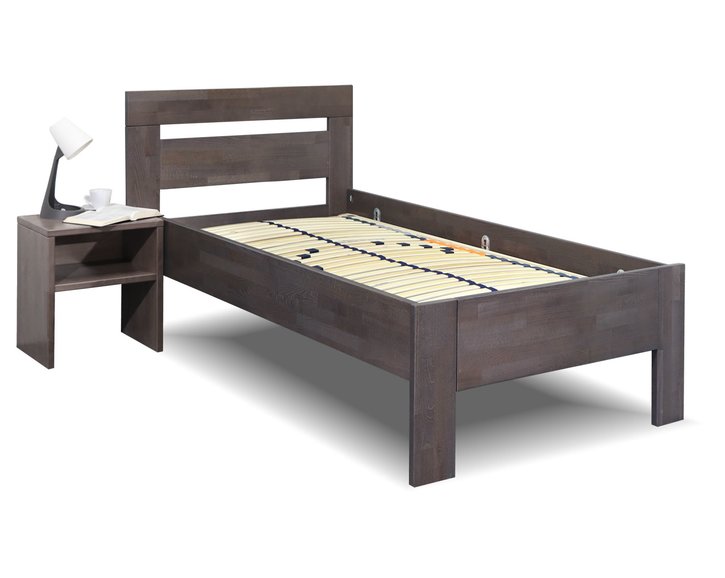 Konstrukce - postel jednolůžko NICOLAS, masiv buk