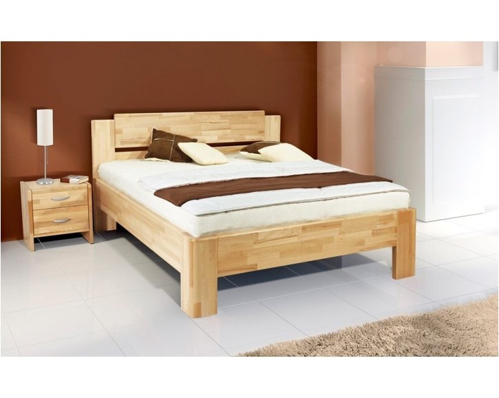 Postel Nora, 160x200, 180x200, masiv buk Postel Nora, 160x200, 180x200, masiv buk