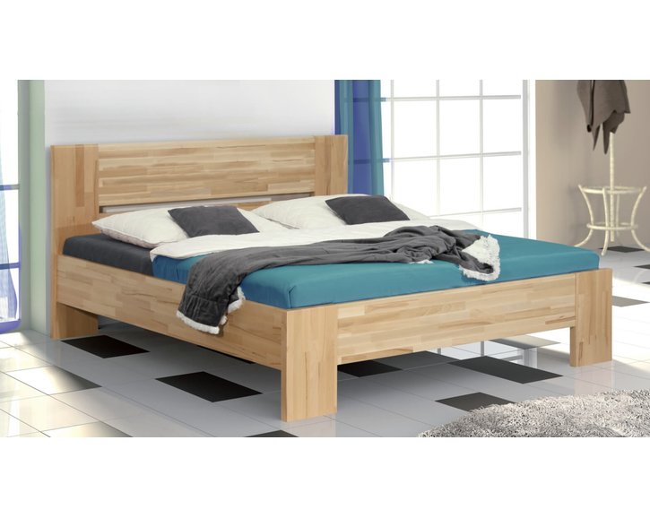 Postel Laura, 160x200, 180x200, masiv buk Postel Laura, 160x200, 180x200, masiv buk