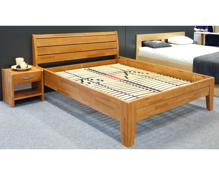 Zvýšená postel z masivu CATARINA 1, masiv buk