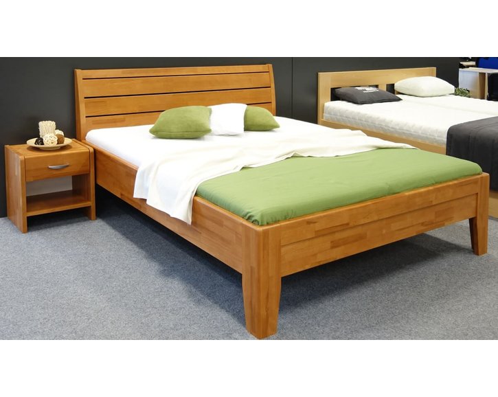 Zvýšená postel z masivu CATARINA 1, masiv buk