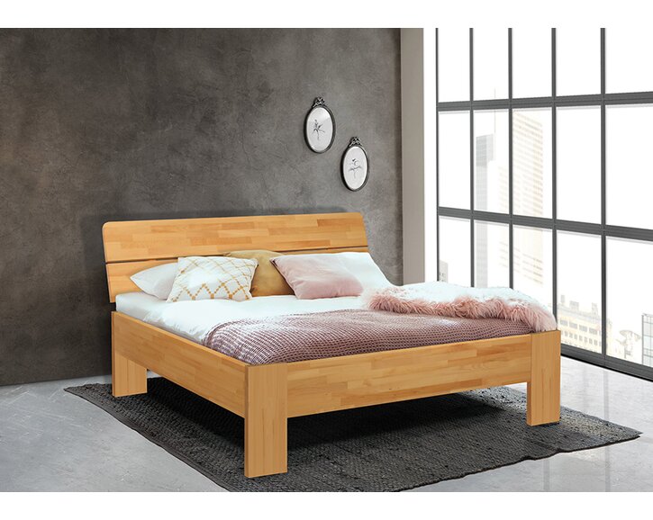 Postel z masivu dvoulůžko Andrea 2, masiv buk Postel z masivu dvoulůžko Andrea 2, masiv buk