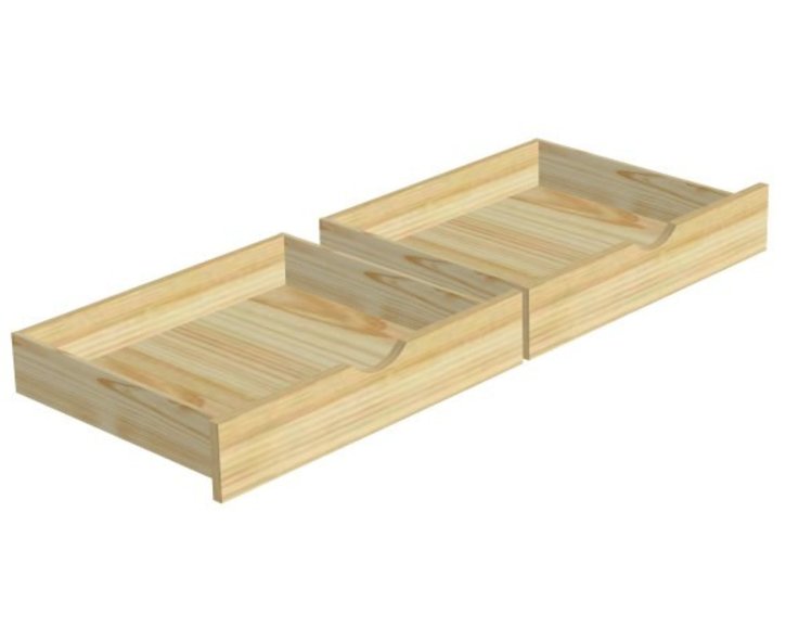 Úložný prostor z masivu 1/2 (1pár) č.227, masiv smrk