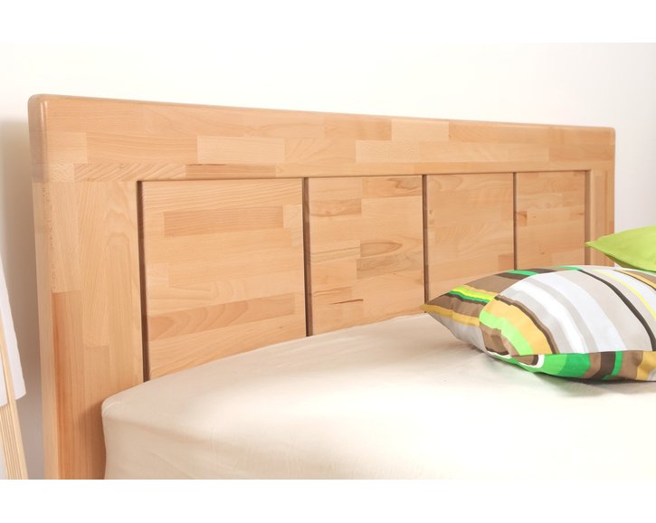 Manželská postel s úložným prostorem z masivu SOFIA F111/F139 Manželská postel s úložným prostorem z masivu SOFIA F111/F139