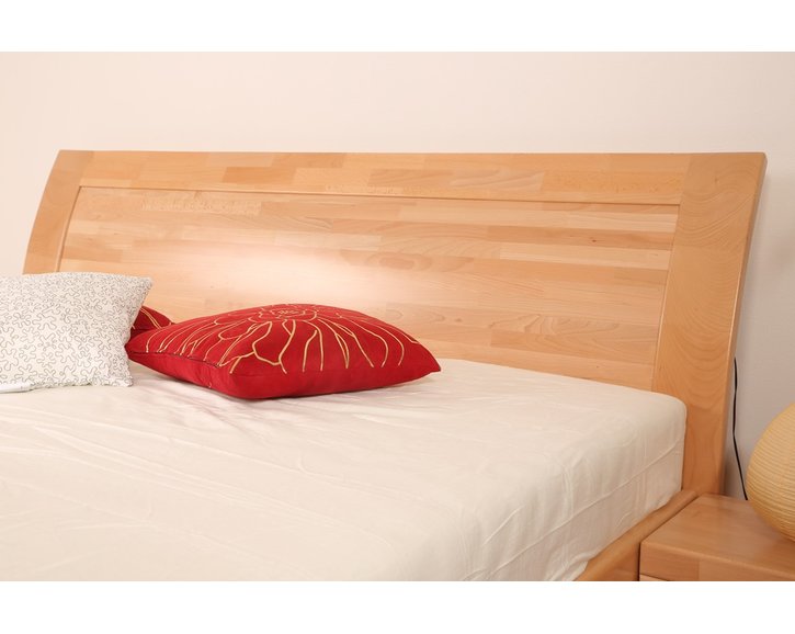 Manželská postel s úložným prostorem z masivu SOFIA F118/F139 Manželská postel s úložným prostorem z masivu SOFIA F118/F139