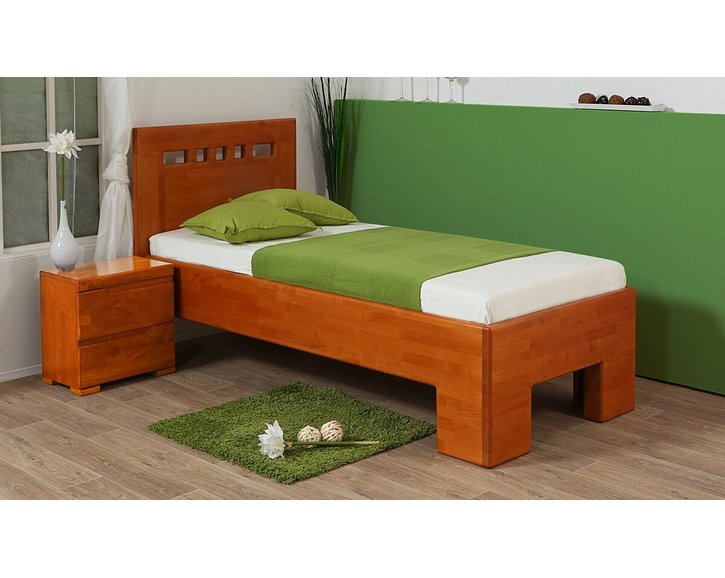 Postel jednolůžko SOFIA F102, 90x200cm, masiv buk Postel jednolůžko SOFIA F102, 90x200cm, masiv buk