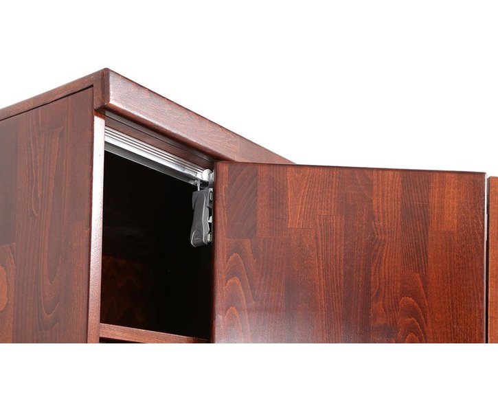 Šatní skříň - policová F155, masiv buk Šatní skříň - policová F155, masiv buk