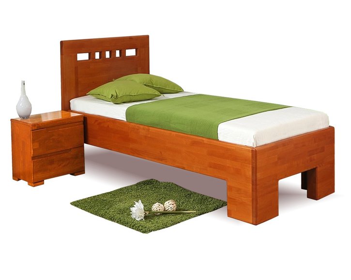 Postel jednolůžko SOFIA F102, 90x200cm, masiv buk Postel jednolůžko SOFIA F102, 90x200cm, masiv buk