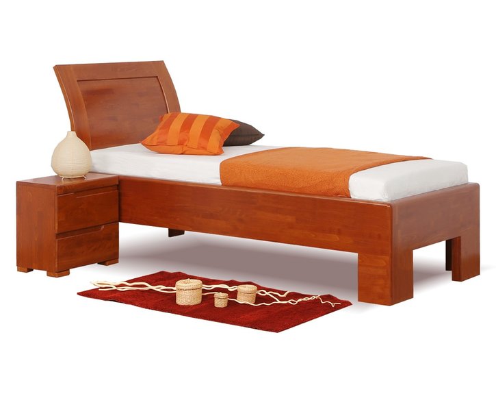 Postel jednolůžko SOFIA F101, 90x200cm, masiv buk Postel jednolůžko SOFIA F101, 90x200cm, masiv buk