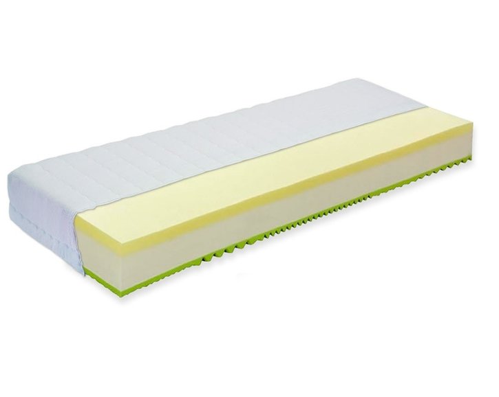 Středně tvrdá matrace SENÁTOR SILVER 20cm, 90x220cm, 130kg, líná pěna