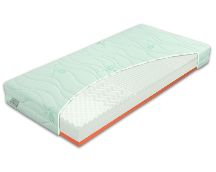 Středně zdravotní matrace BROOKLYN SOFT, 20cm, 180x200cm, 130kg, líná pěna