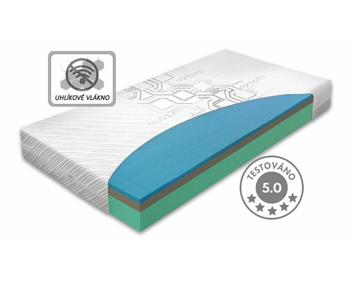 Zdravotní matrace Carbonia, 140 kg