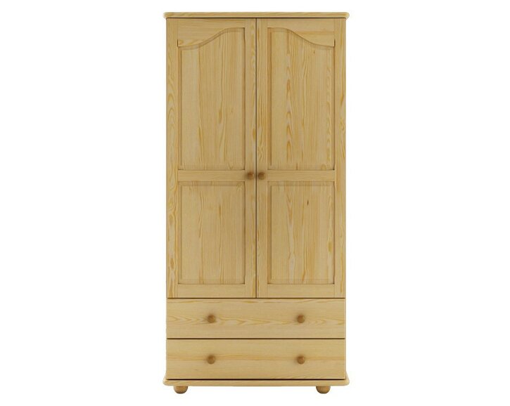 Skříň dvoudveřová policová DREW SF-114 - pohled