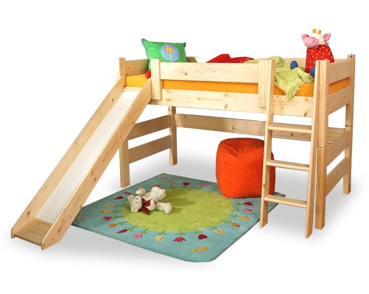Dětská postel Sendy se skluzavkou 300/02/04 Dětská postel Sendy se skluzavkou 300/02/04