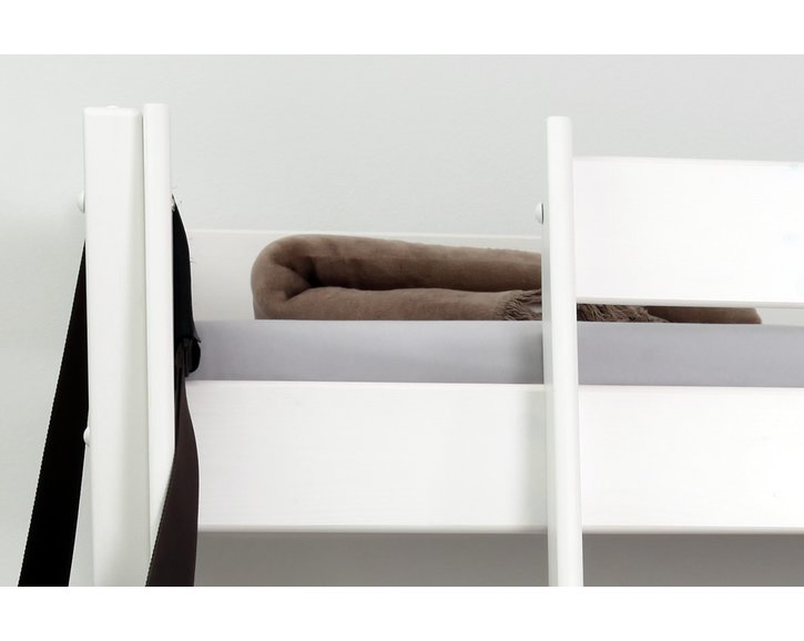 Dětská postel zvýšená Sendy 300/02 W - masiv smrk, bílá Dětská postel zvýšená Sendy 300/02 W - masiv smrk, bílá
