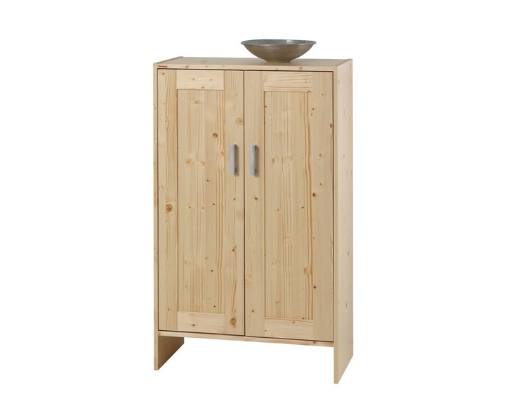 Komoda Sendy 164/165 - dvířková, masiv smrk Komoda Sendy 164/165 - dvířková, masiv smrk