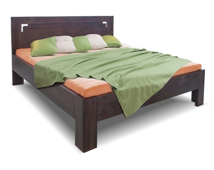 Zvýšená postel Gustav, 160x200, 180x200, masiv buk Zvýšená postel Gustav, 160x200, 180x200, masiv buk