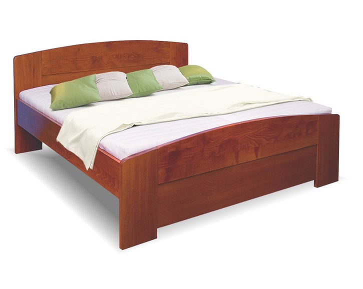 Postel z masivu Meggi, 160x200, 180x200, masiv buk Postel z masivu Meggi, 160x200, 180x200, masiv buk