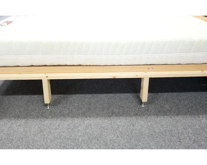 Manželská postel z masivu Jirka, 160x200, 180x200, masiv buk