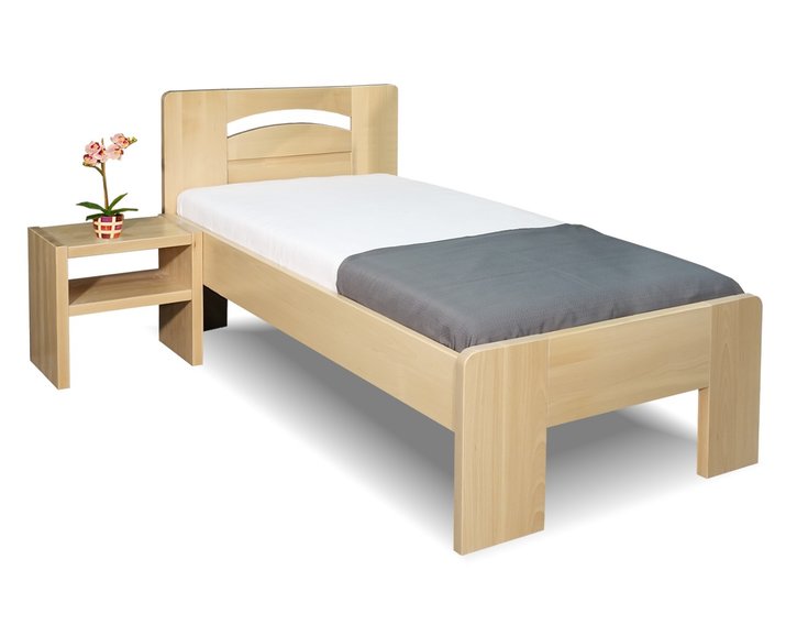 Zvýšená postel z masivu Riči, 80x200, 90x200, masiv buk Zvýšená postel z masivu Riči, 80x200, 90x200, masiv buk